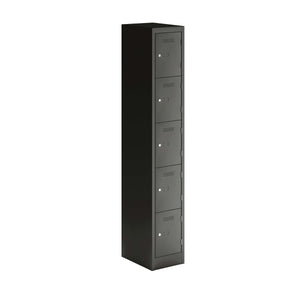 Primary 5 Door Single Locker Column | Anthracite Grey