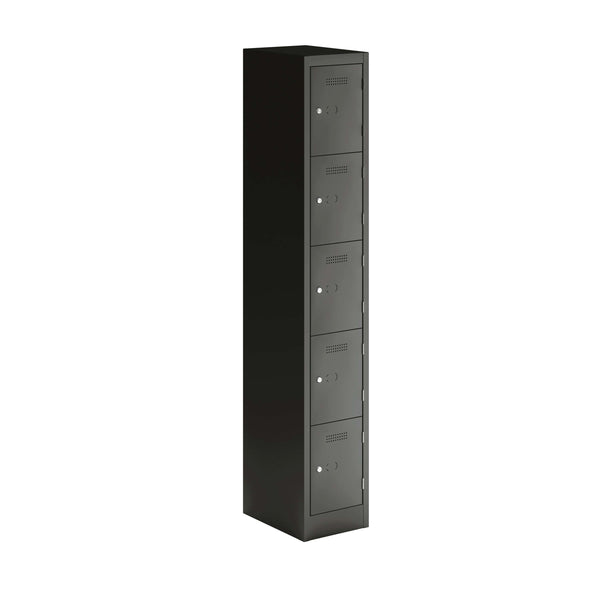 Primary 5 Door Single Locker Column | Anthracite Grey