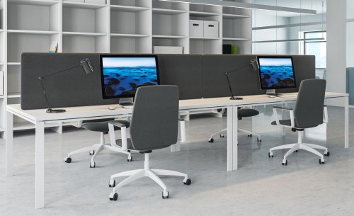 PALM Superior Acoustic Desk Top Rectangular Fabric Screens