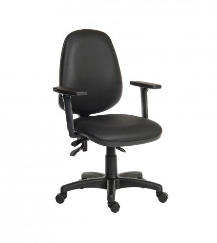 PRACTICA Faux Leather Operator Chair