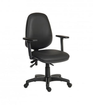 PRACTICA Faux Leather Operator Chair