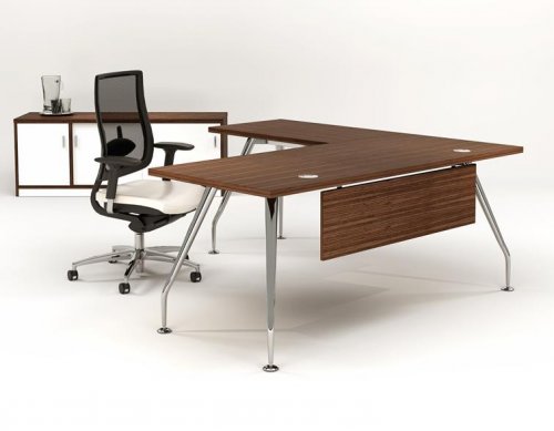 PREMIER Wood Veneer Executive Desk