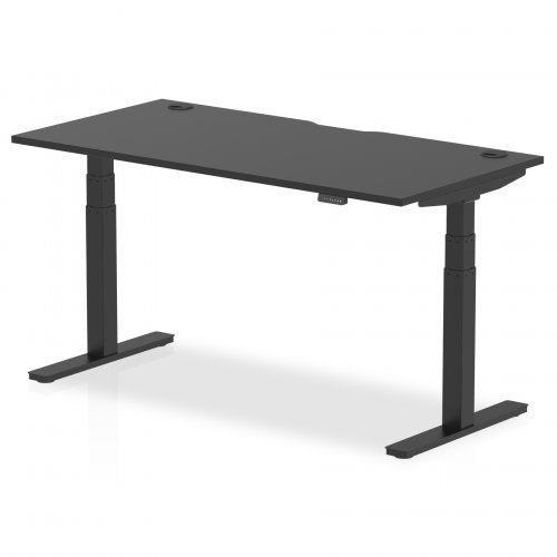 RANGER Black Electric Height Adjustable Sit Stand Desk