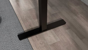 RANGER Black Electric Height Adjustable Sit Stand Desk