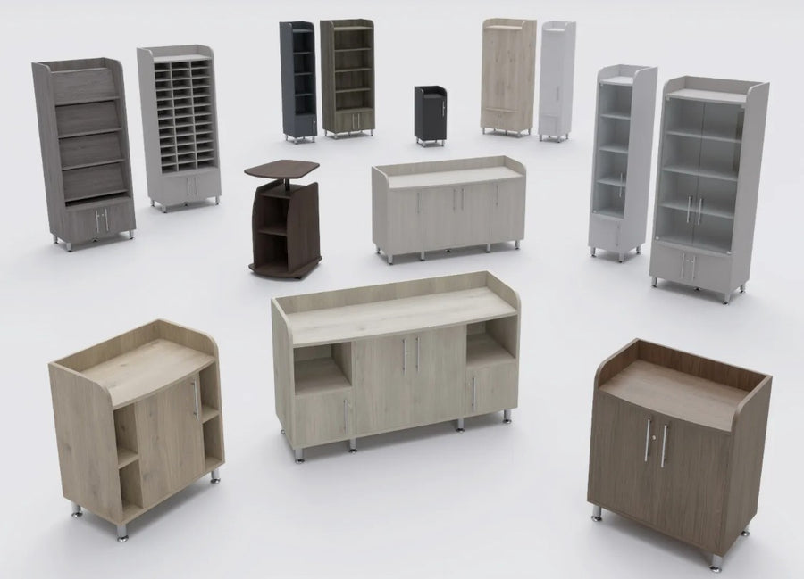 Wooden Cupboards & Credenzas