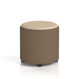 Harlestone Round Stool in Two Tone