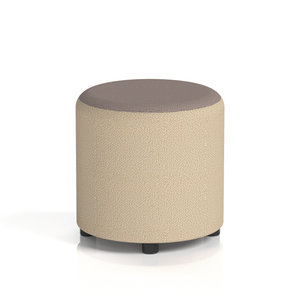 Harlestone Round Stool in Two Tone