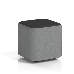 Harlestone Square Stool in Two Tone