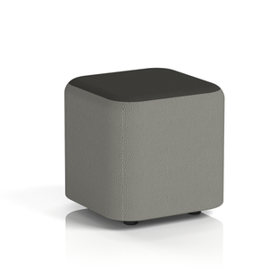 Harlestone Square Stool in Two Tone