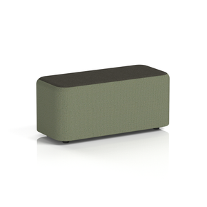 Harlestone Rectangular Stool in Two Tone