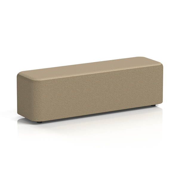 Harlestone Rectangular Stool in Two Tone