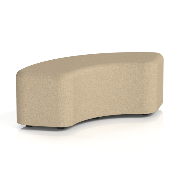 Harlestone Curved Stool in Single Tone