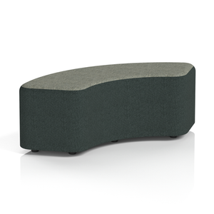Harlestone Curved Stool in Two Tone