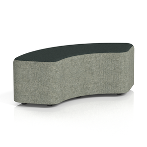 Harlestone Curved Stool in Two Tone