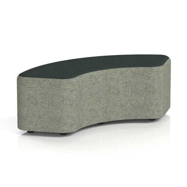 Harlestone Curved Stool in Two Tone
