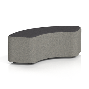 Harlestone Curved Stool in Two Tone
