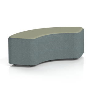 Harlestone Curved Stool in Two Tone