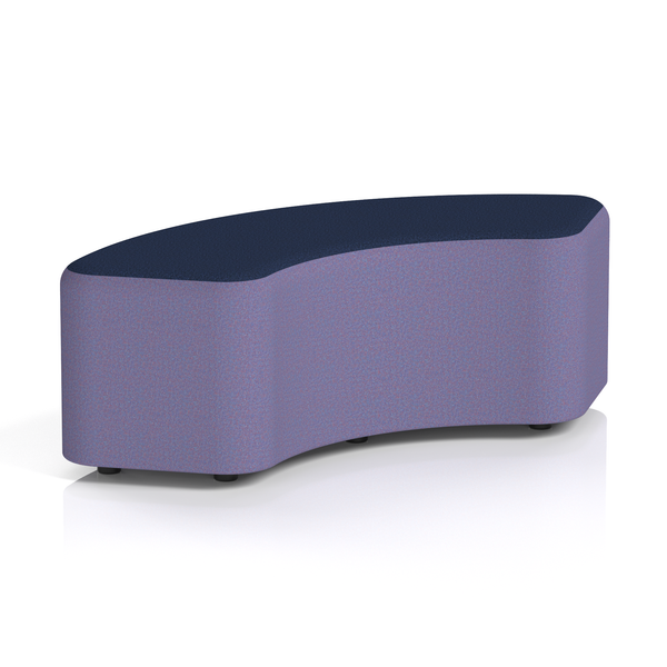 Harlestone Curved Stool in Two Tone
