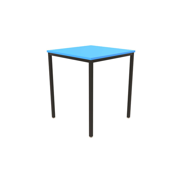 Titan Welded Frame Table | 600x600x710 | Blue/Black
