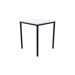 Titan Welded Frame Table | 600x600x710 | White/Black