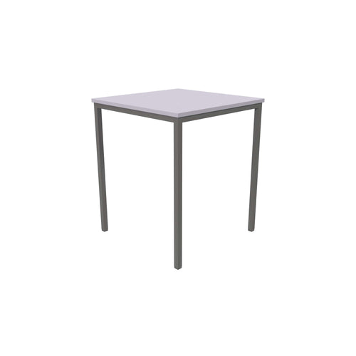 Titan Welded Frame Table | 600x600x760 | White/Grey