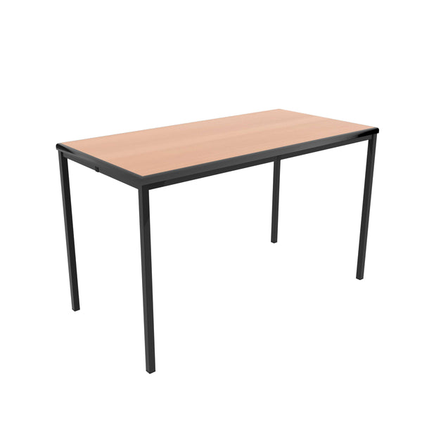 Titan Flat Pack Classroom Table | 1200 X 600 X 640 | Beech/Black