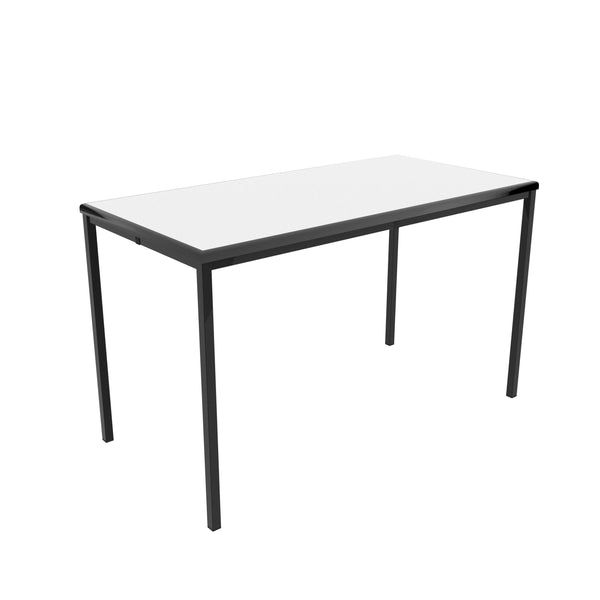 Titan Flat Pack Classroom Table | 1200 X 600 X 640 | Grey/Black