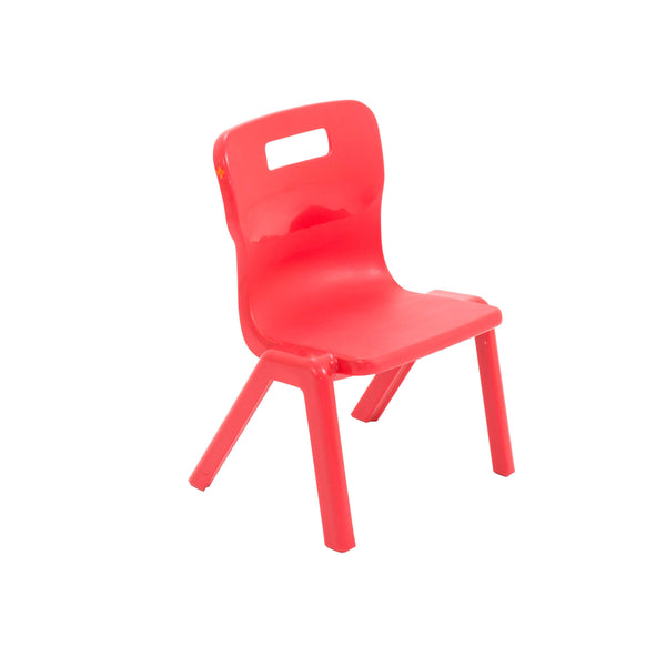 Titan One Piece Chair | Size 1 | Red