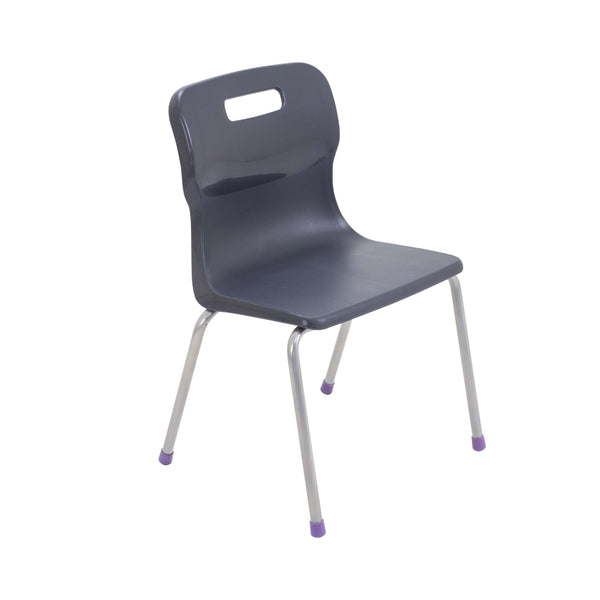 Titan 4 Leg Chair | Size 2 | Charcoal