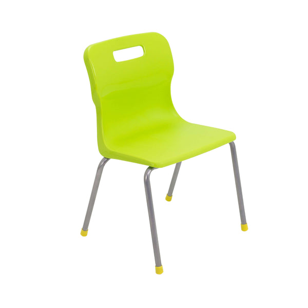 Titan 4 Leg Chair | Size 3 | Lime