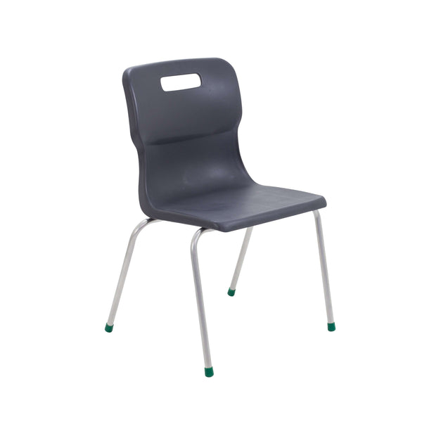 Titan 4 Leg Chair | Size 5 | Charcoal