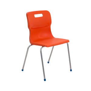 Titan 4 Leg Chair | Size 6 | Orange