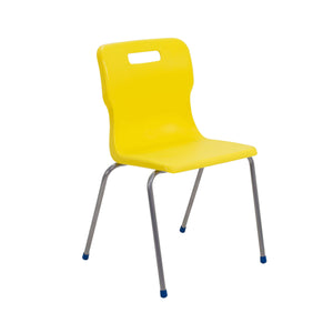 Titan 4 Leg Chair | Size 6 | Yellow