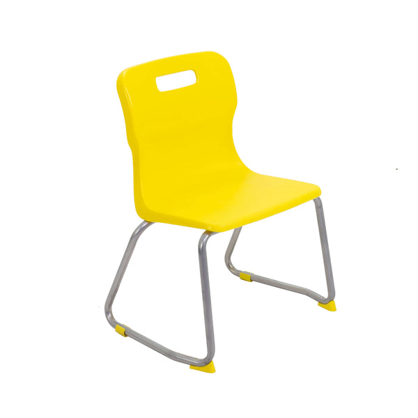 Titan Skid Base Chair | Size 3 | Yellow