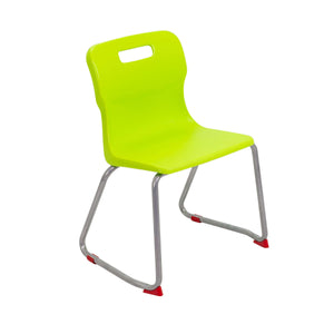Titan Skid Base Chair | Size 4 | Lime
