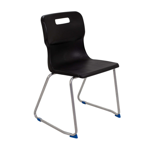 Titan Skid Base Chair | Size 6 | Black