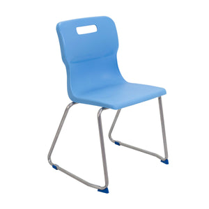 Titan Skid Base Chair | Size 6 | Sky Blue