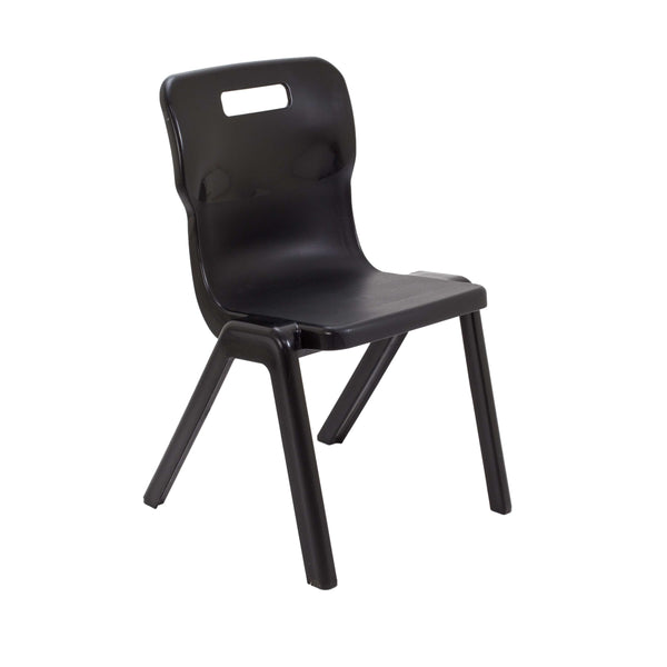 Titan One Piece Chair | Size 5 | Black