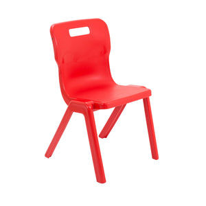 Titan One Piece Chair | Size 5 | Red