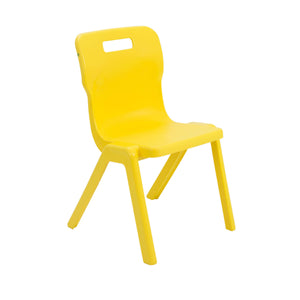 Titan One Piece Chair | Size 5 | Yellow