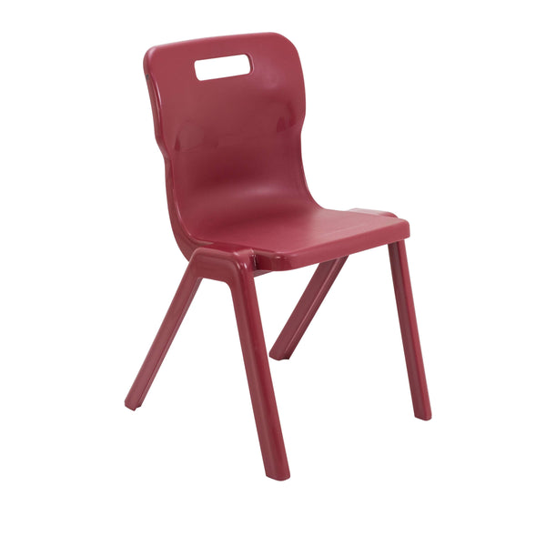 Titan One Piece Chair | Size 6 | Burgundy