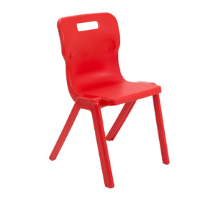 Titan One Piece Chair | Size 6 | Red