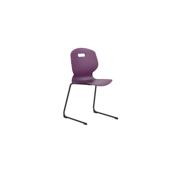 Titan Arc Reverse Cantilever Chair | Size 5 | Grape