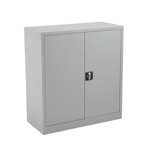 TC Steel Double Door Cupboard | 1000mm | Grey