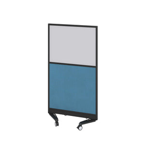 Mobile Type 3 Half Glazed Screen | 800 X 1500 | Black Frame | Unlimited Band 1