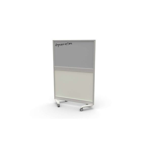 Mobile Type 3 Half Glazed Screen | 800 X 1500 | Silver Frame | Unlimited Band 1