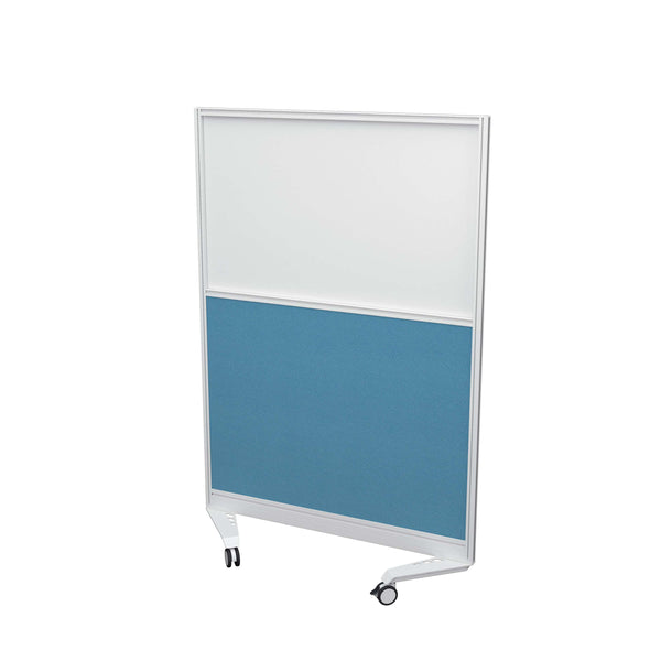 Mobile Type 3 Half Glazed Screen | 800 X 1800 | White Frame | Unlimited Band 3