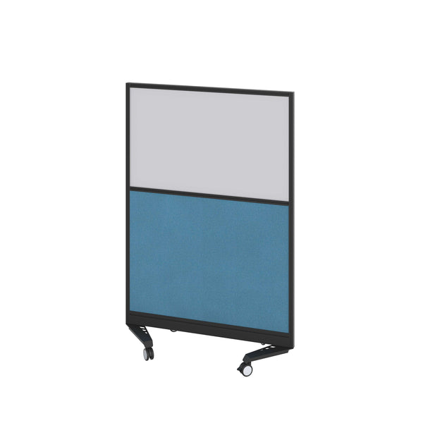 Mobile Type 3 Half Glazed Screen | 1000 X 1500 | Black Frame | Unlimited Band 1