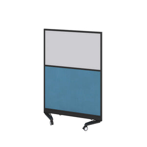 Mobile Type 3 Half Glazed Screen | 1000 X 1500 | Black Frame | Unlimited Band 2