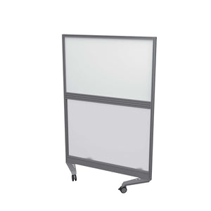 Mobile Type 4 Fully Glazed Screen | 800 X 1800 | Silver Frame | Unlimited Band 1